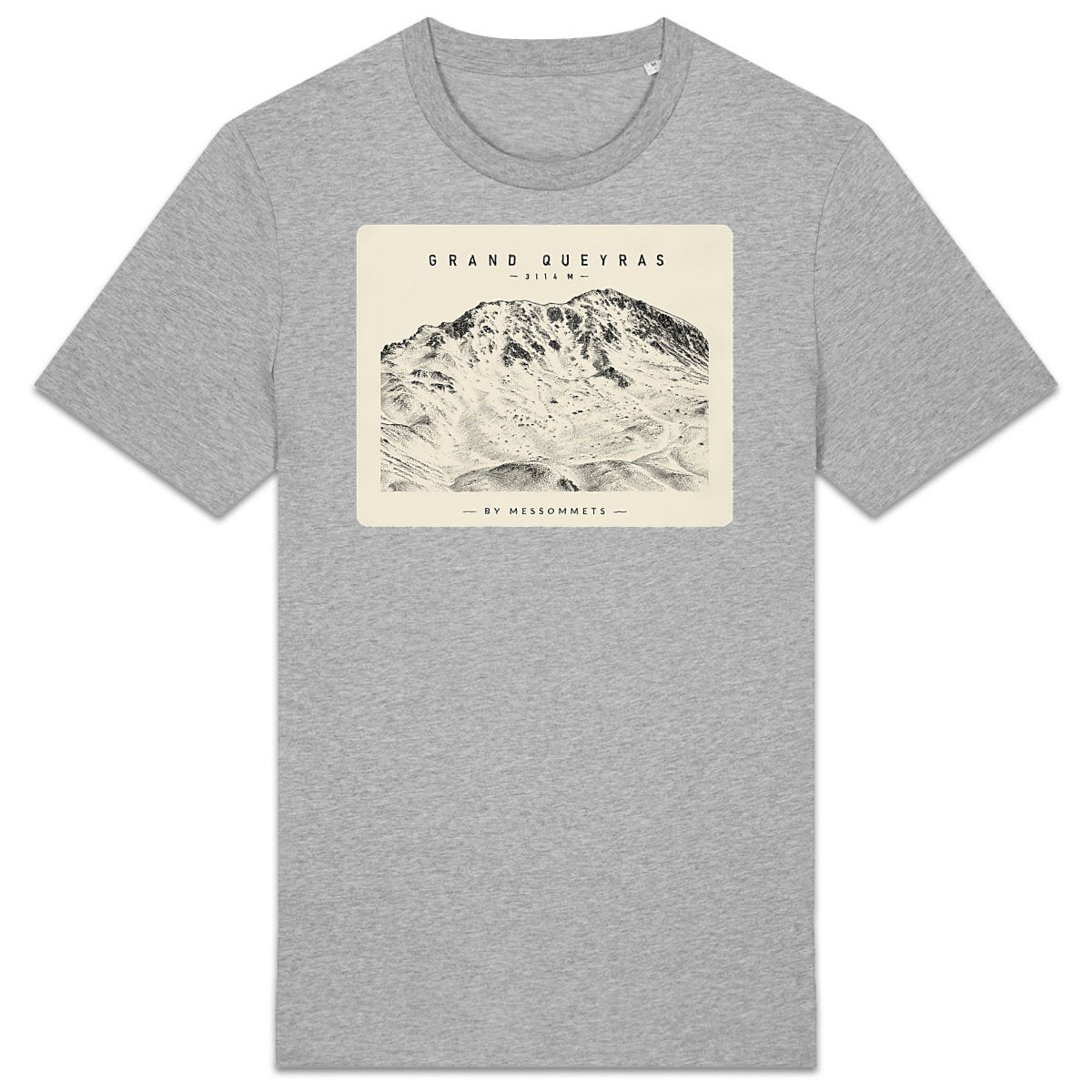 T-shirt Unisexe # Grand Queyras - face_2