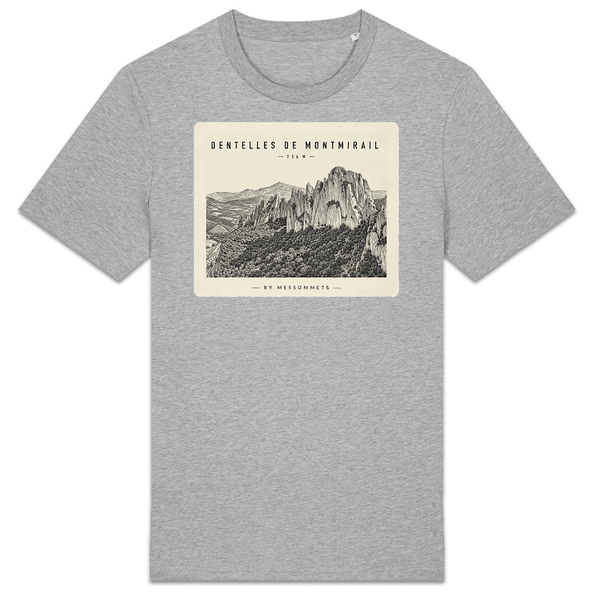T-shirt Unisexe # Dentelles de Montmirail - face_2