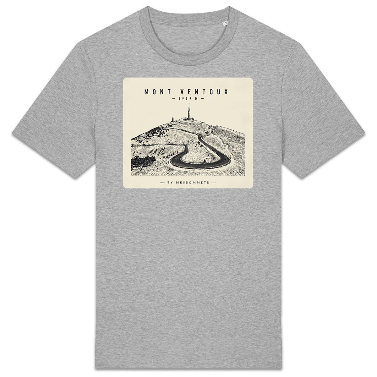 T-shirt Unisexe # Mont Ventoux - face_2