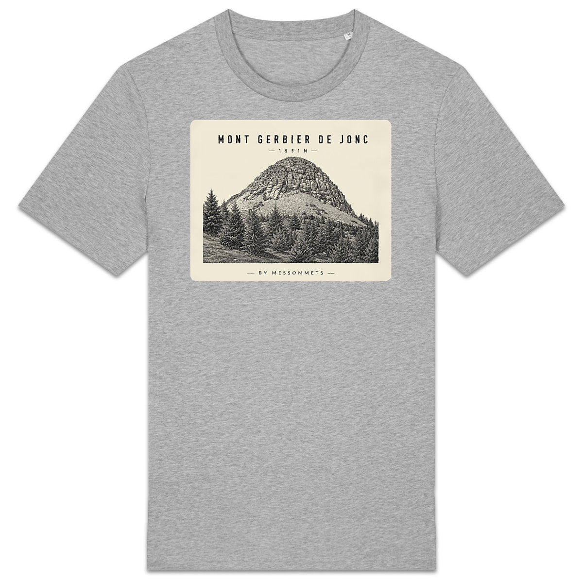 T-shirt Unisexe # Mont Gerbier de Jonc - face_2