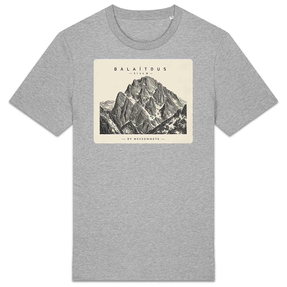 T-shirt Unisexe # Balaïtous - face_2