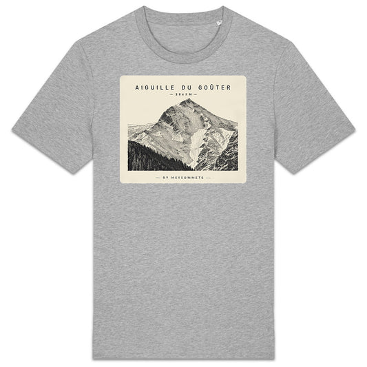 T-shirt Unisexe # Aiguille du Goûter - face_2