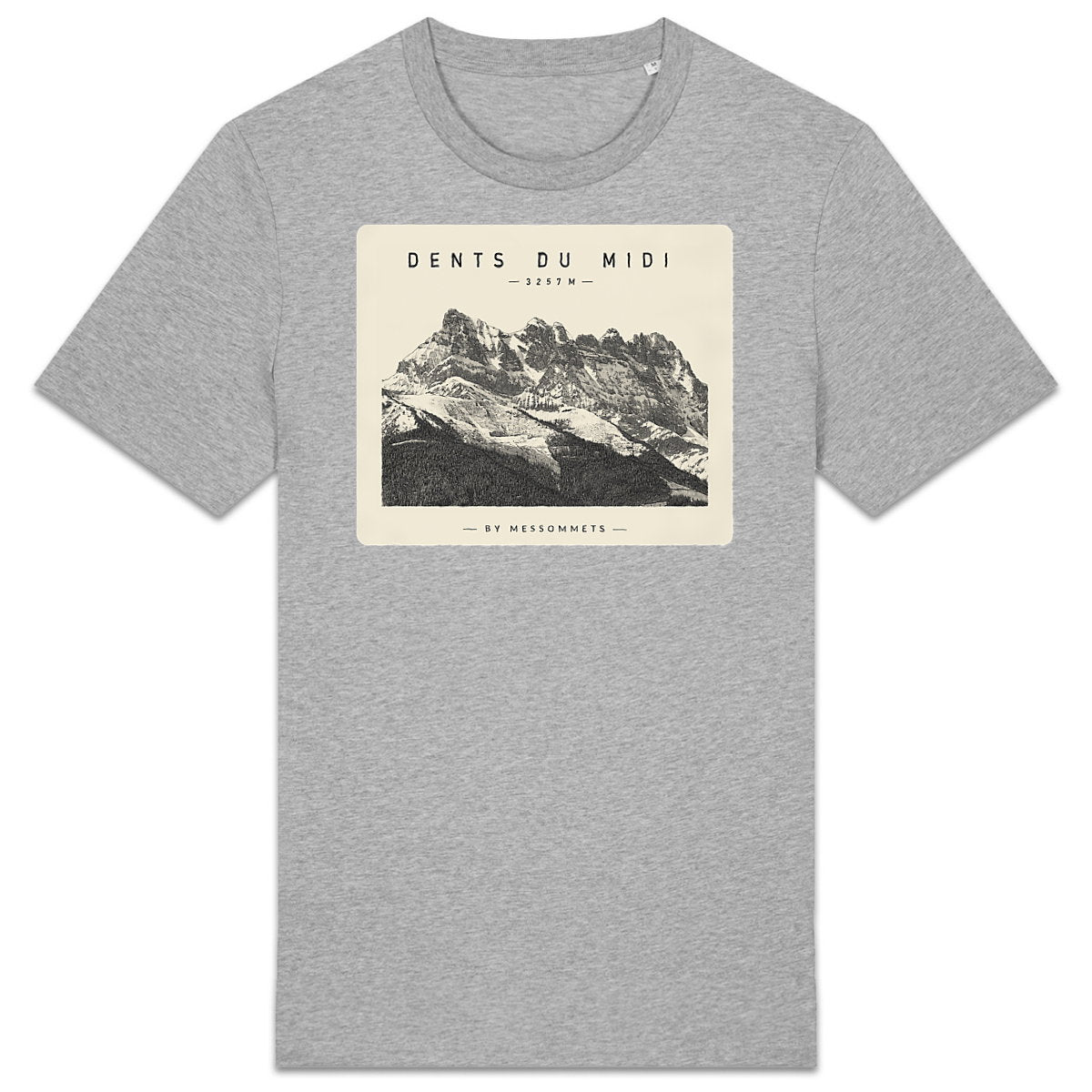 T-shirt Unisexe # Dents du Midi - face_2