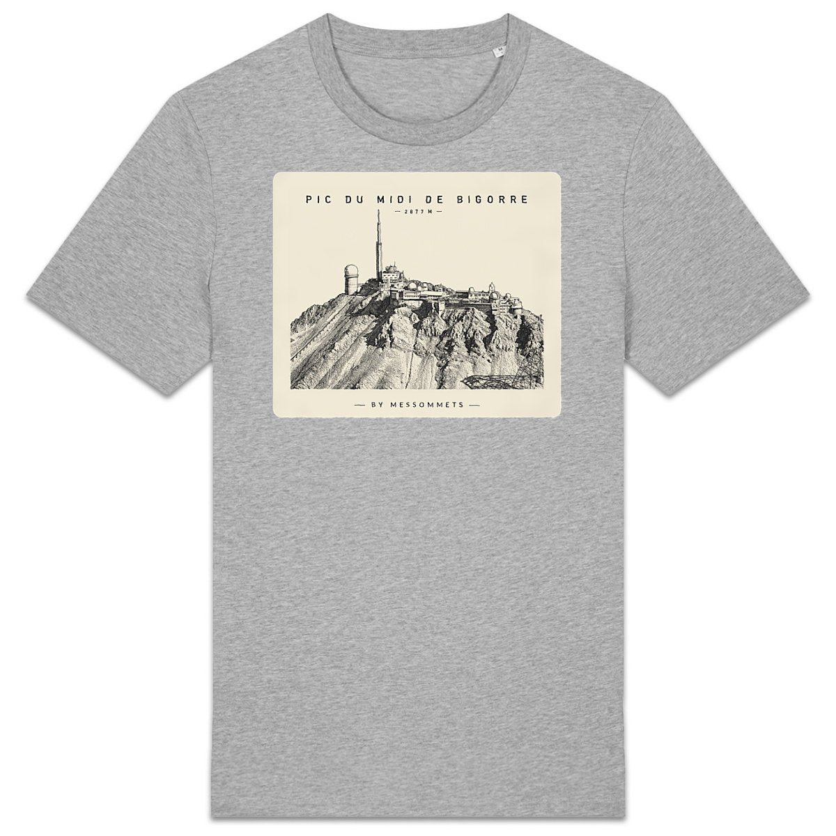 T-shirt Unisexe # Pic du Midi de Bigorre - face_2
