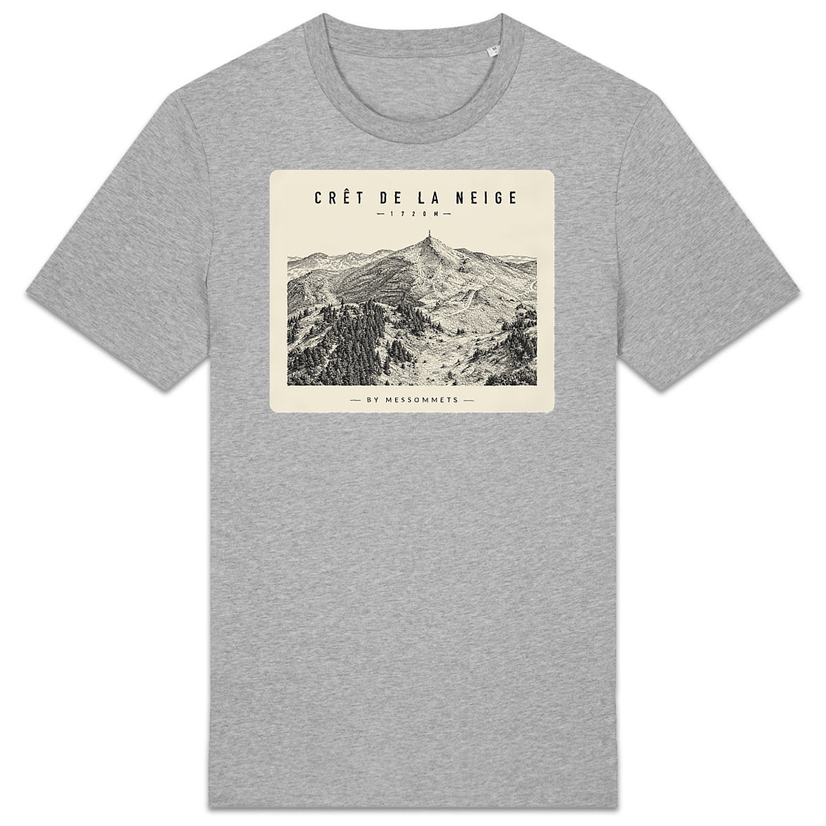 T-shirt Unisexe # Crêt de la Neige - face_2