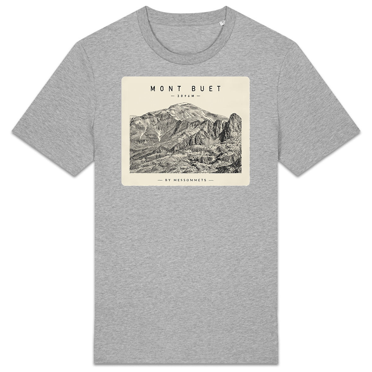 T-shirt Unisexe # Mont Buet - face_2