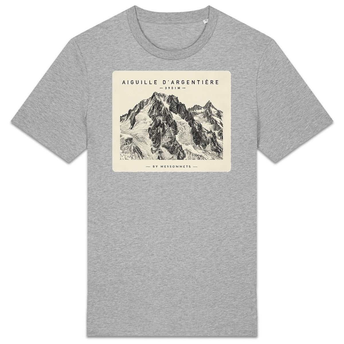 T-shirt Unisexe # Aiguille d'Argentière - face_2
