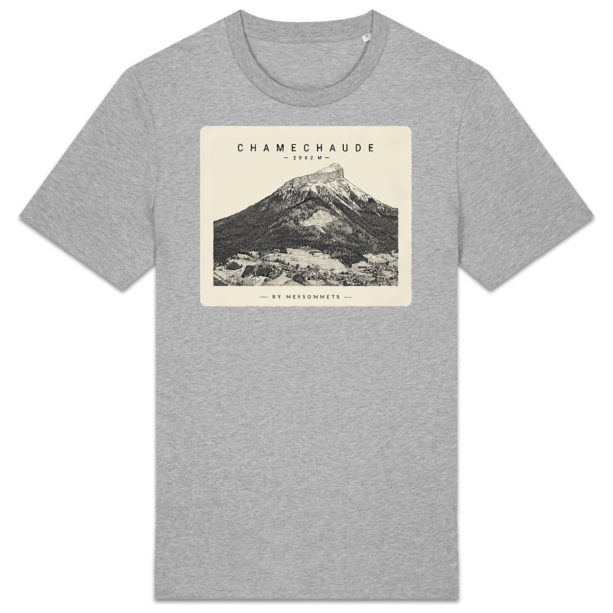 T-shirt Unisexe # Chamechaude - face_2