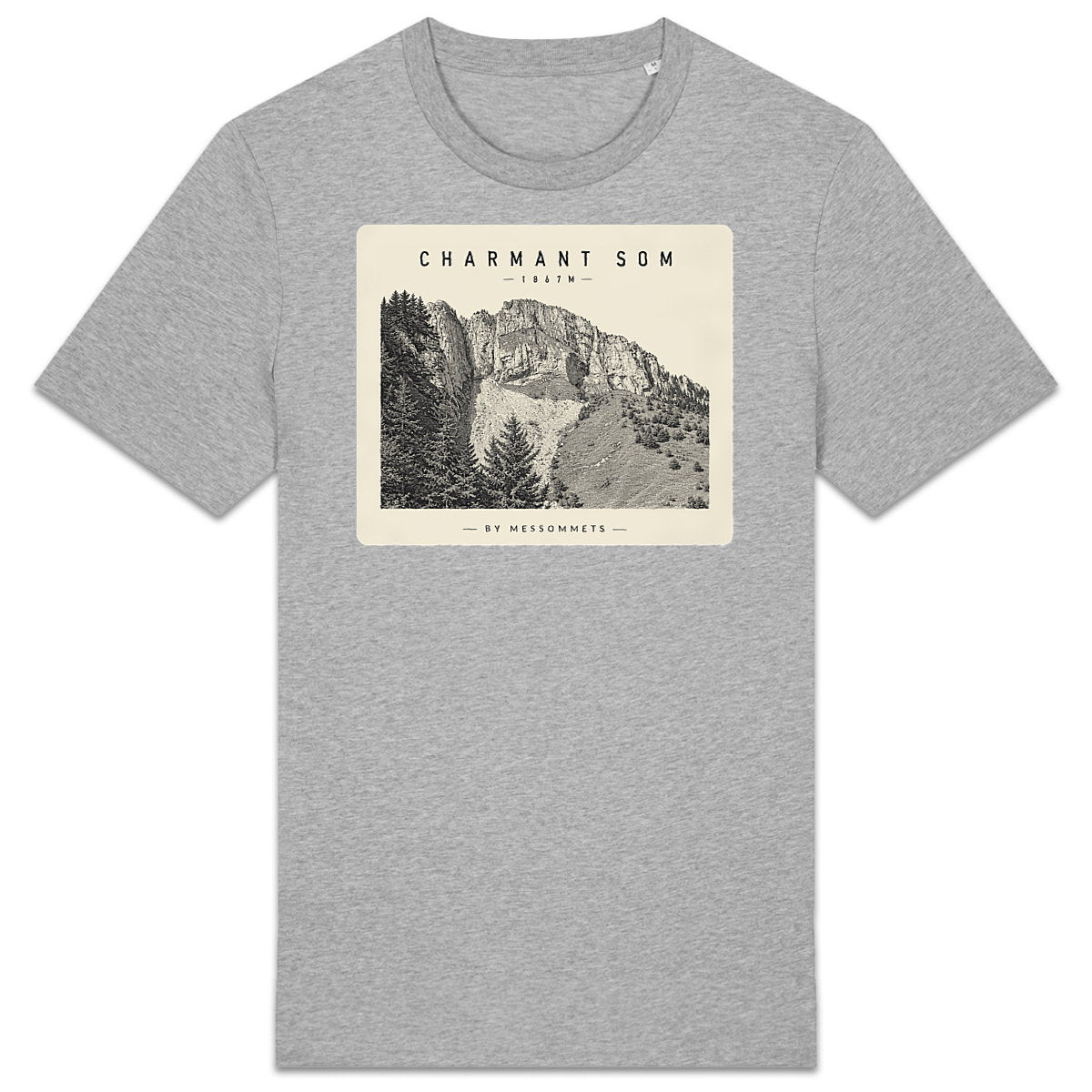 T-shirt Unisexe # Charmant Som - face_2