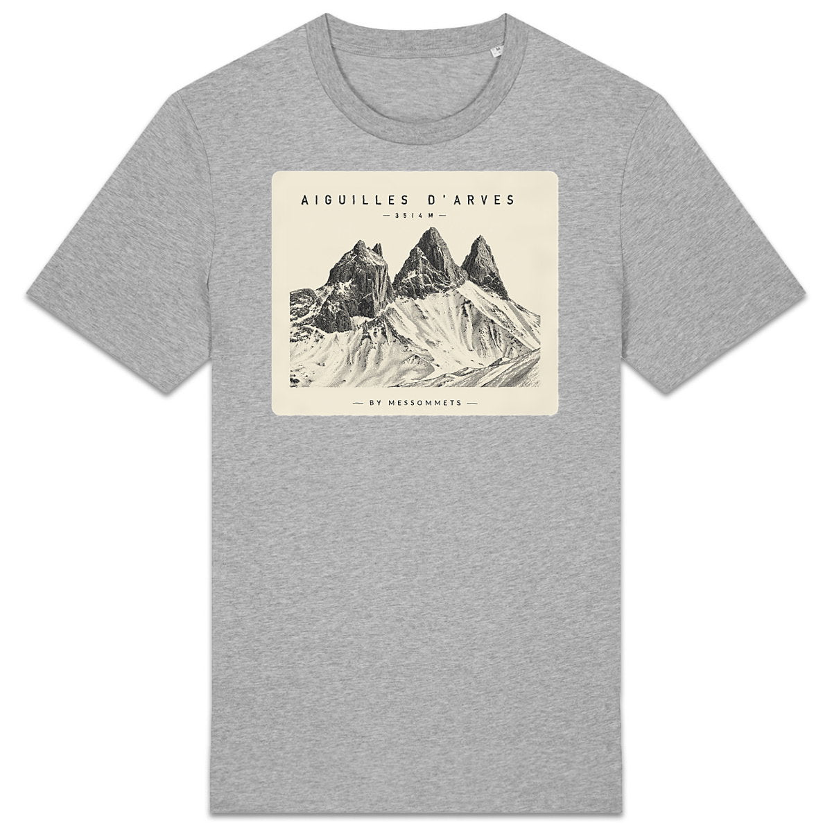 T-shirt Unisexe # Aiguilles d'Arves - face_2