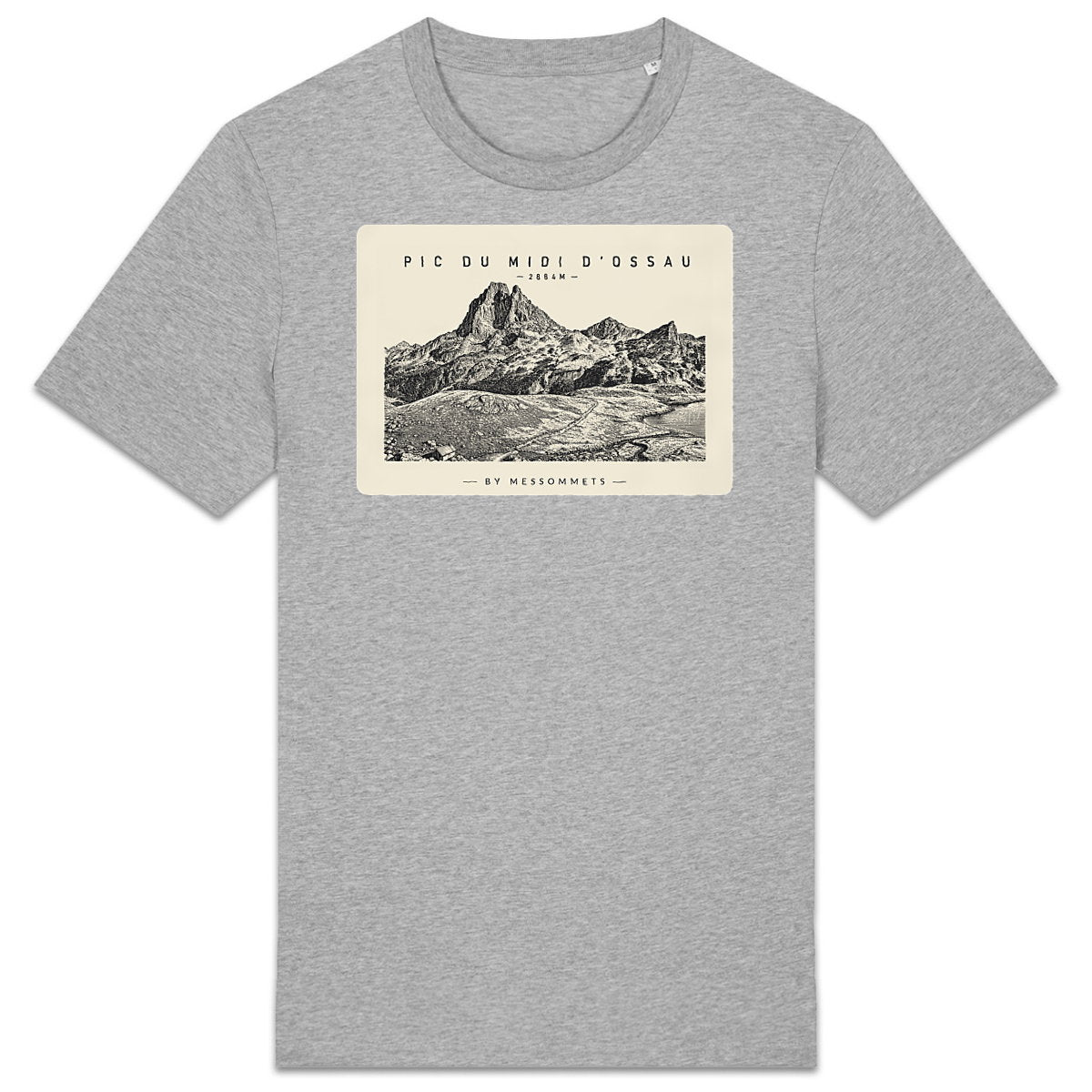 T-shirt Unisexe # Pic du Midi d'Ossau - face_2