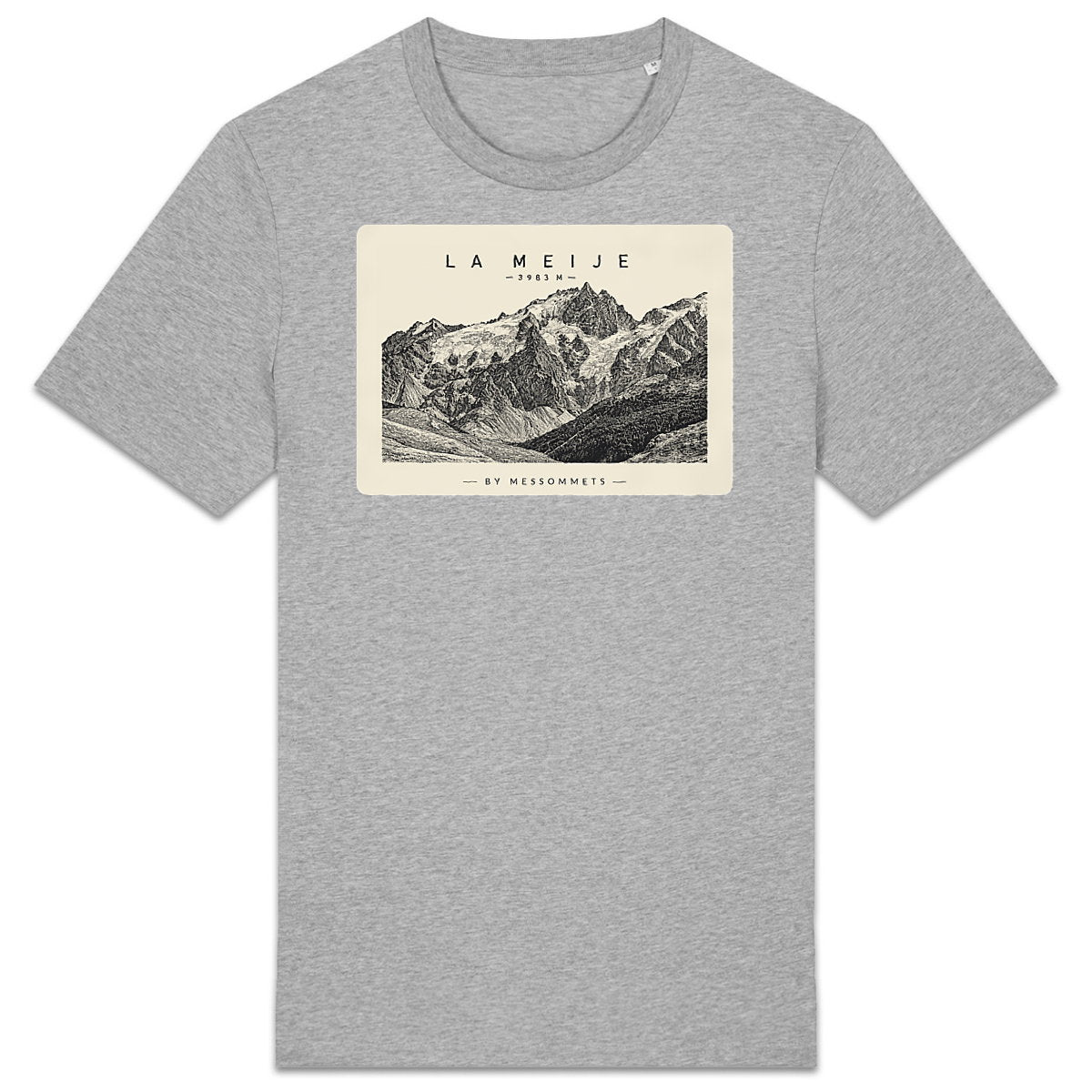 T-shirt Unisexe # La Meije - face_2