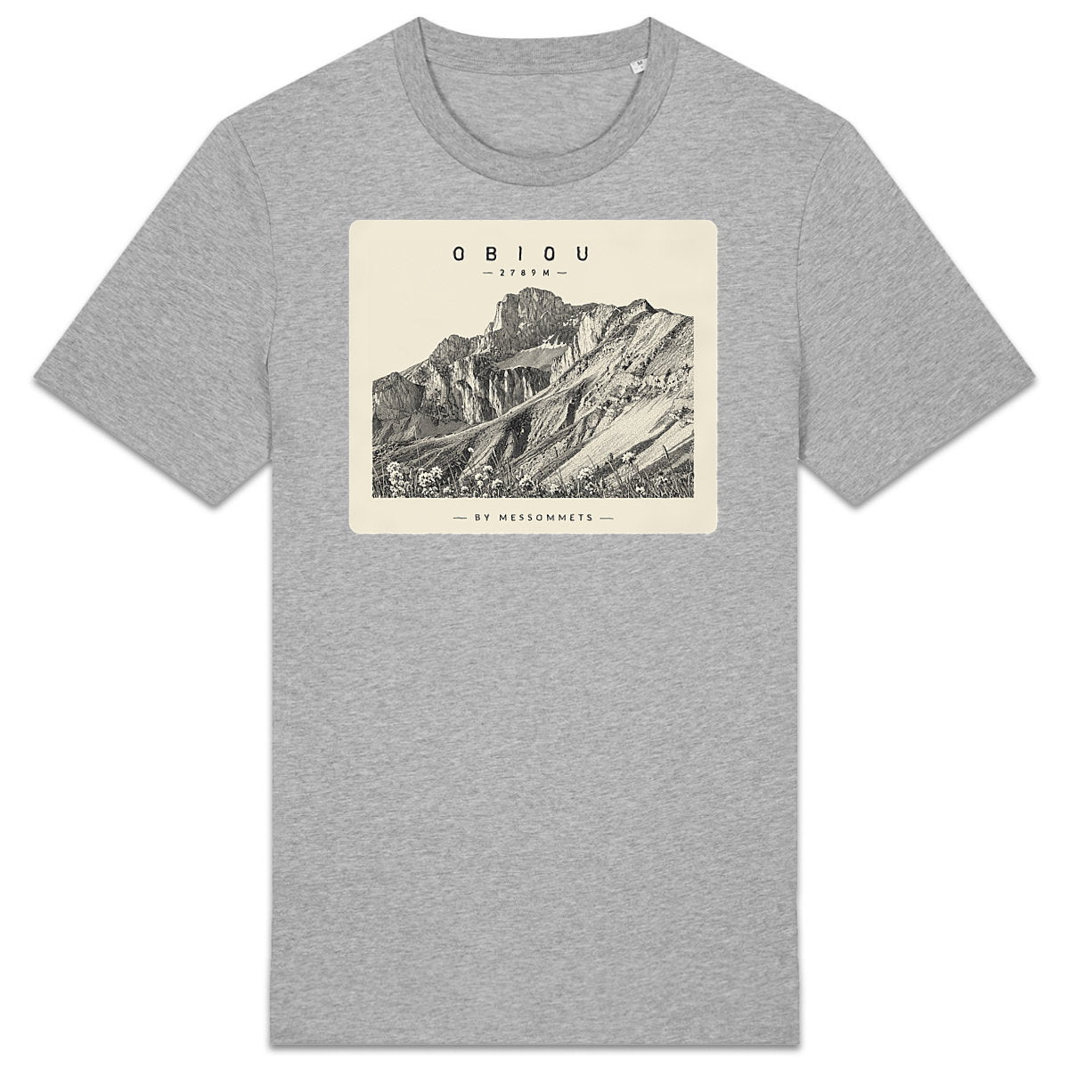 T-shirt Unisexe # L'Obiou - face_2