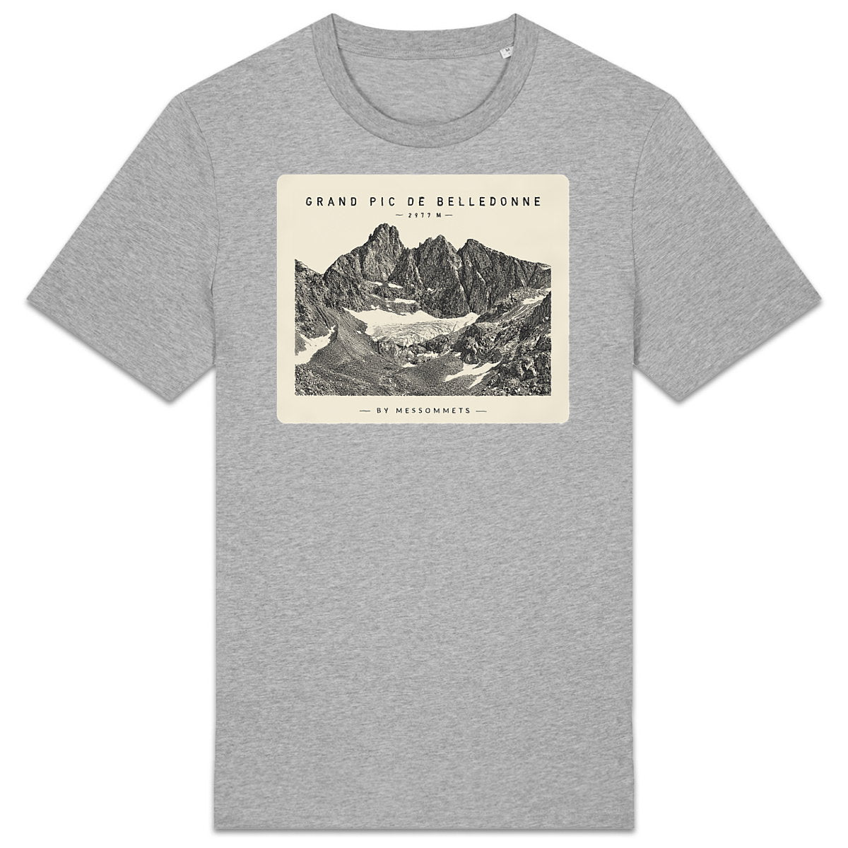 T-shirt Unisexe # Grand Pic de Belledonne - face_2