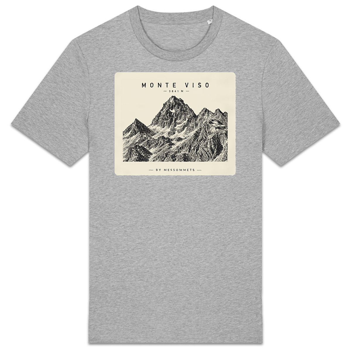 T-shirt Unisexe # Monte Viso - face_2