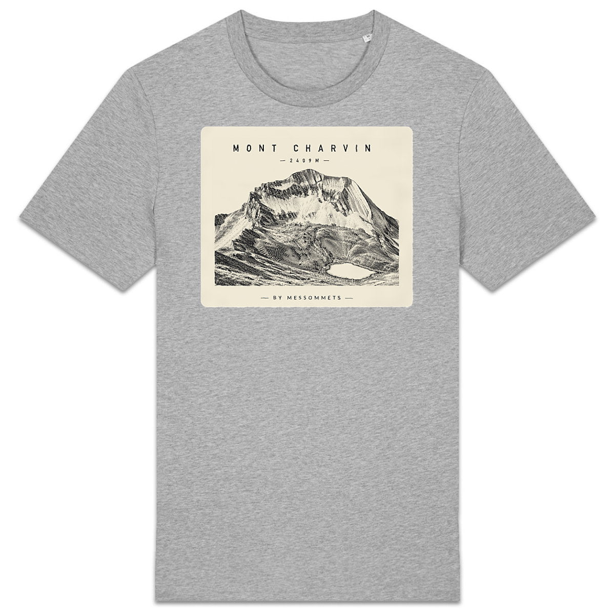 T-shirt Unisexe # Mont Charvin - face_2