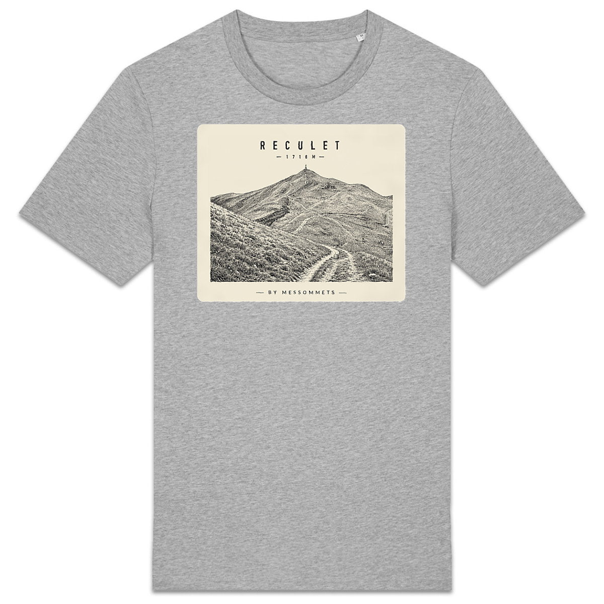 T-shirt Unisexe # Le Reculet - face_2