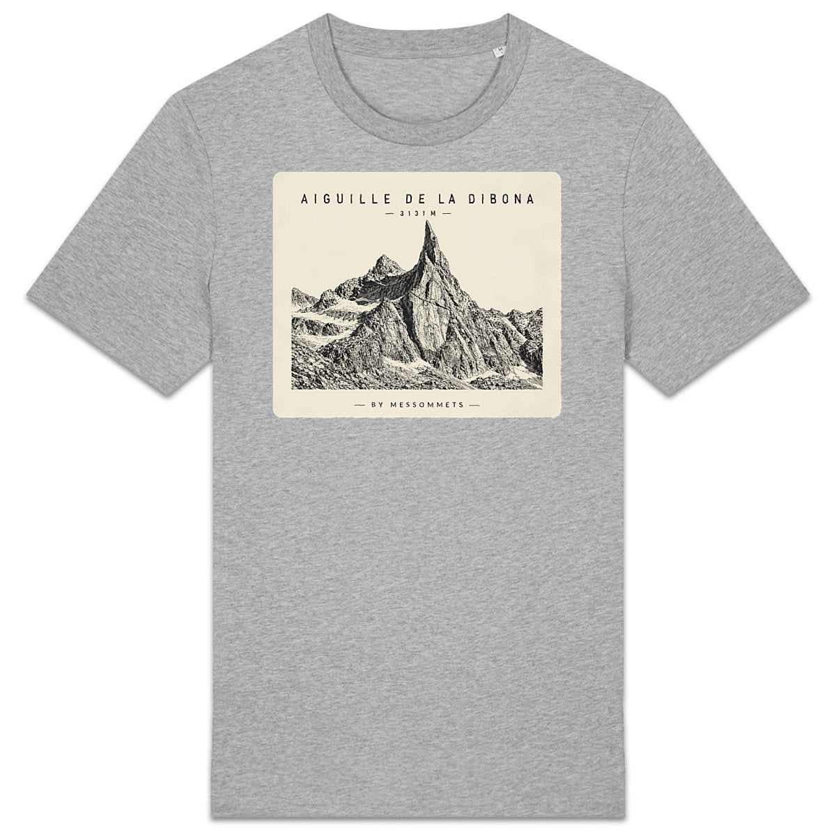 T-shirt Unisexe # Aiguille de la Dibona - face_2