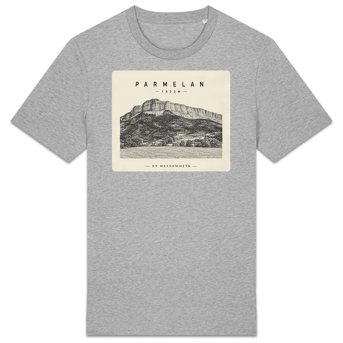 T-shirt Unisexe # Le Parmelan - face_2