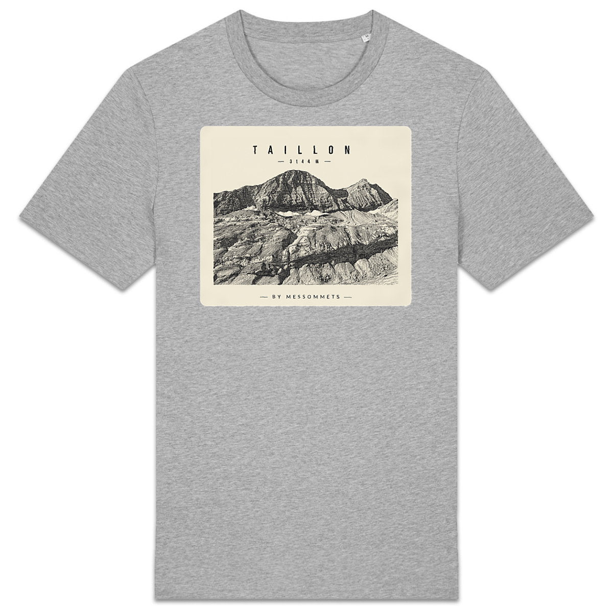 T-shirt Unisexe # Le Taillon - face_2