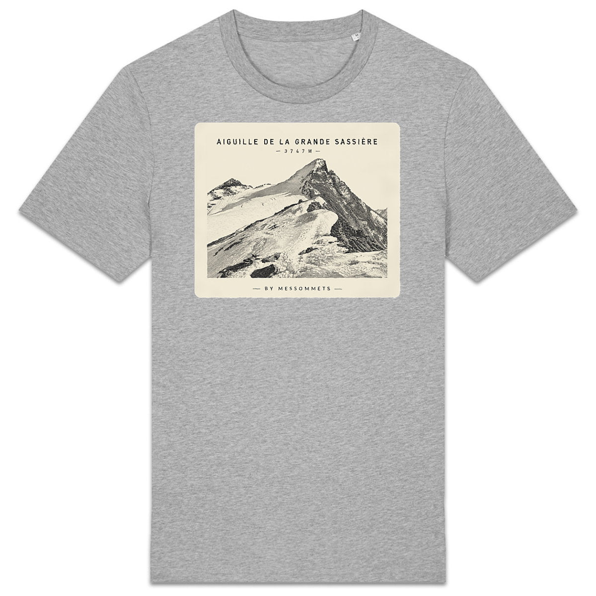 T-shirt Unisexe # Aiguille de la Grande Sassière - face_2
