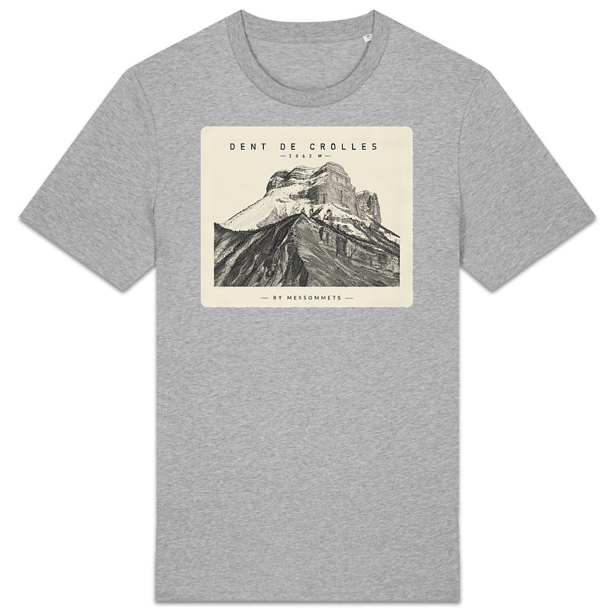 T-shirt Unisexe # Dent de Crolles - face_2