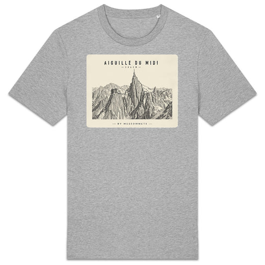 T-shirt Unisexe # Aiguille du Midi - face_2