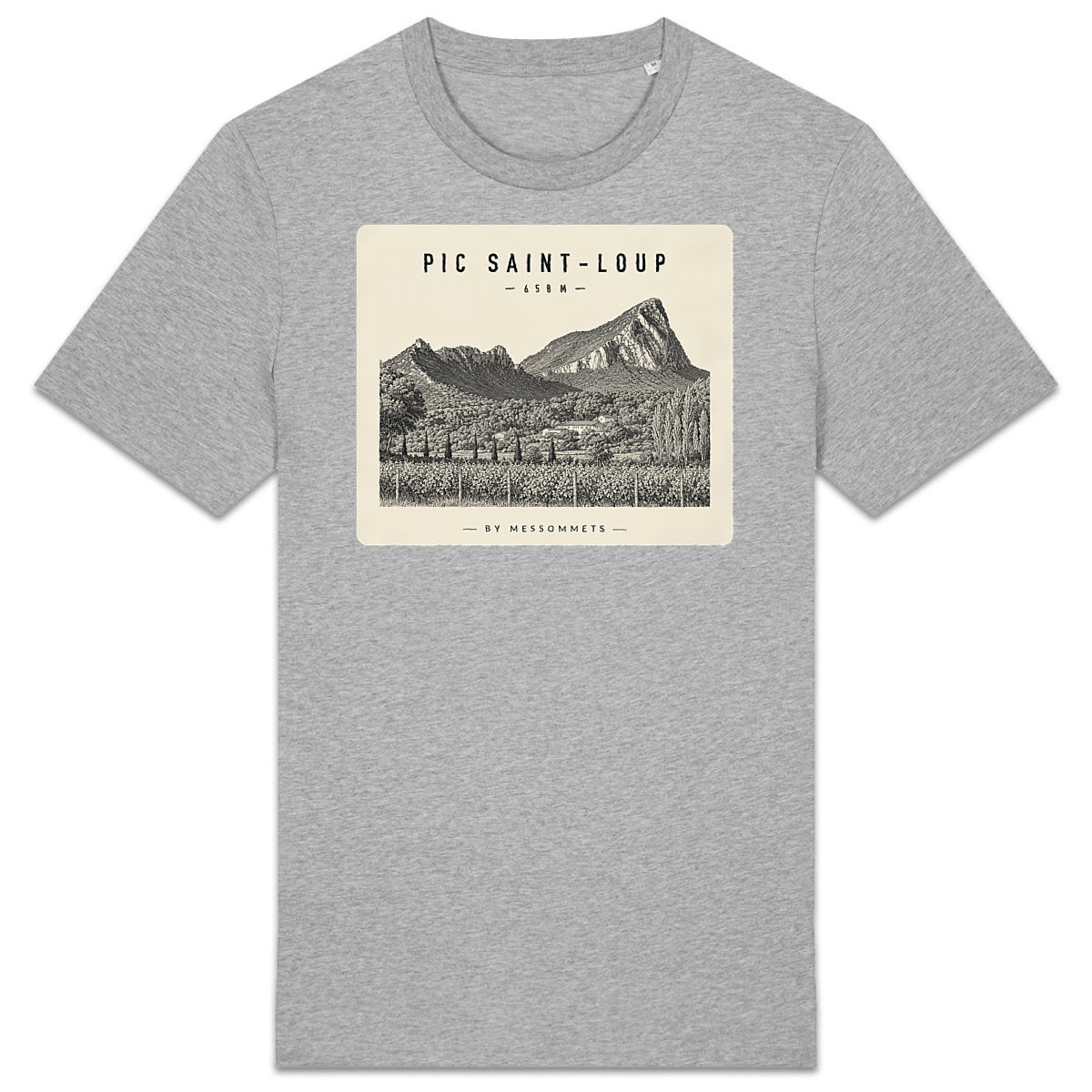 T-shirt Unisexe # Pic Saint-Loup - face_2