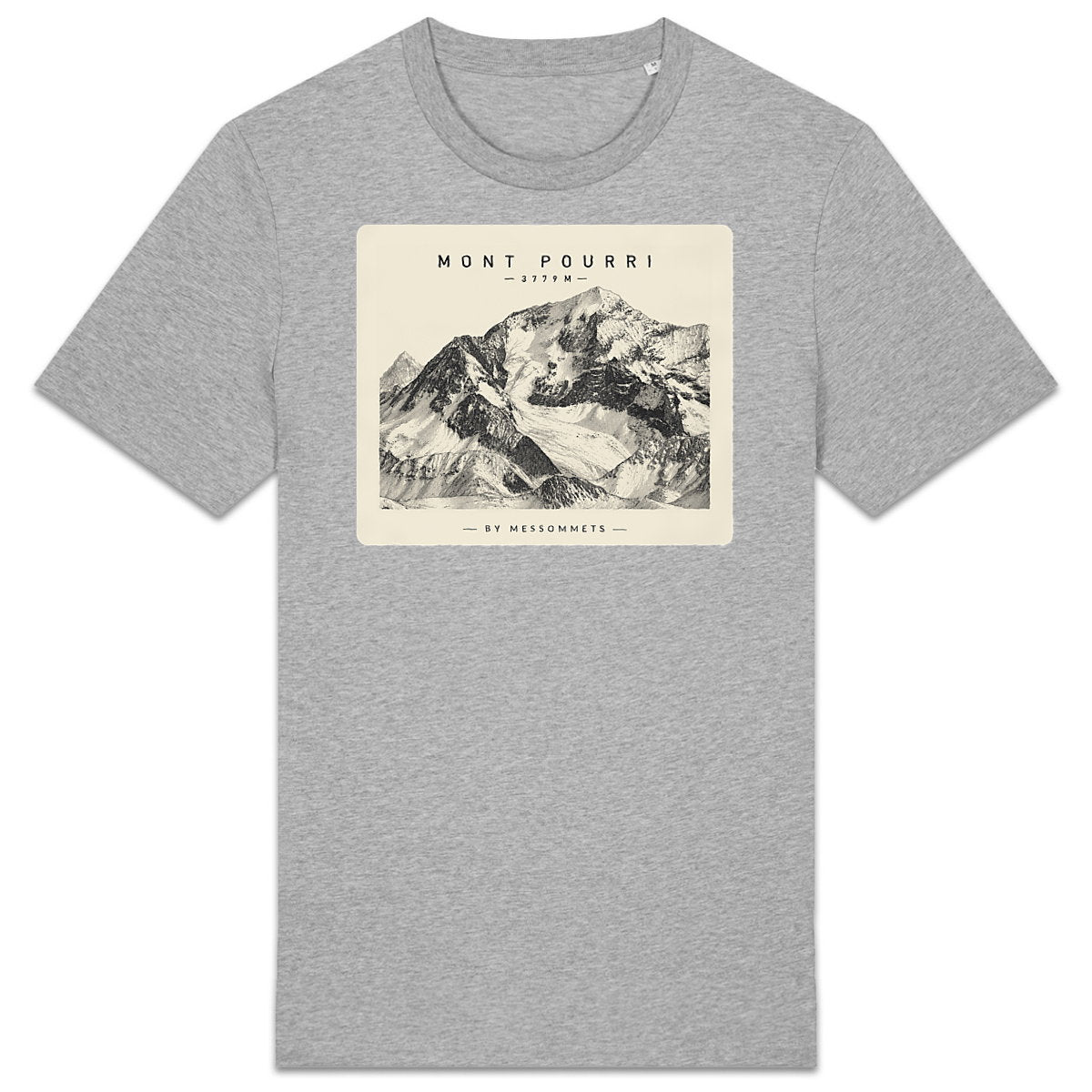 T-shirt Unisexe # Mont Pourri - face_2