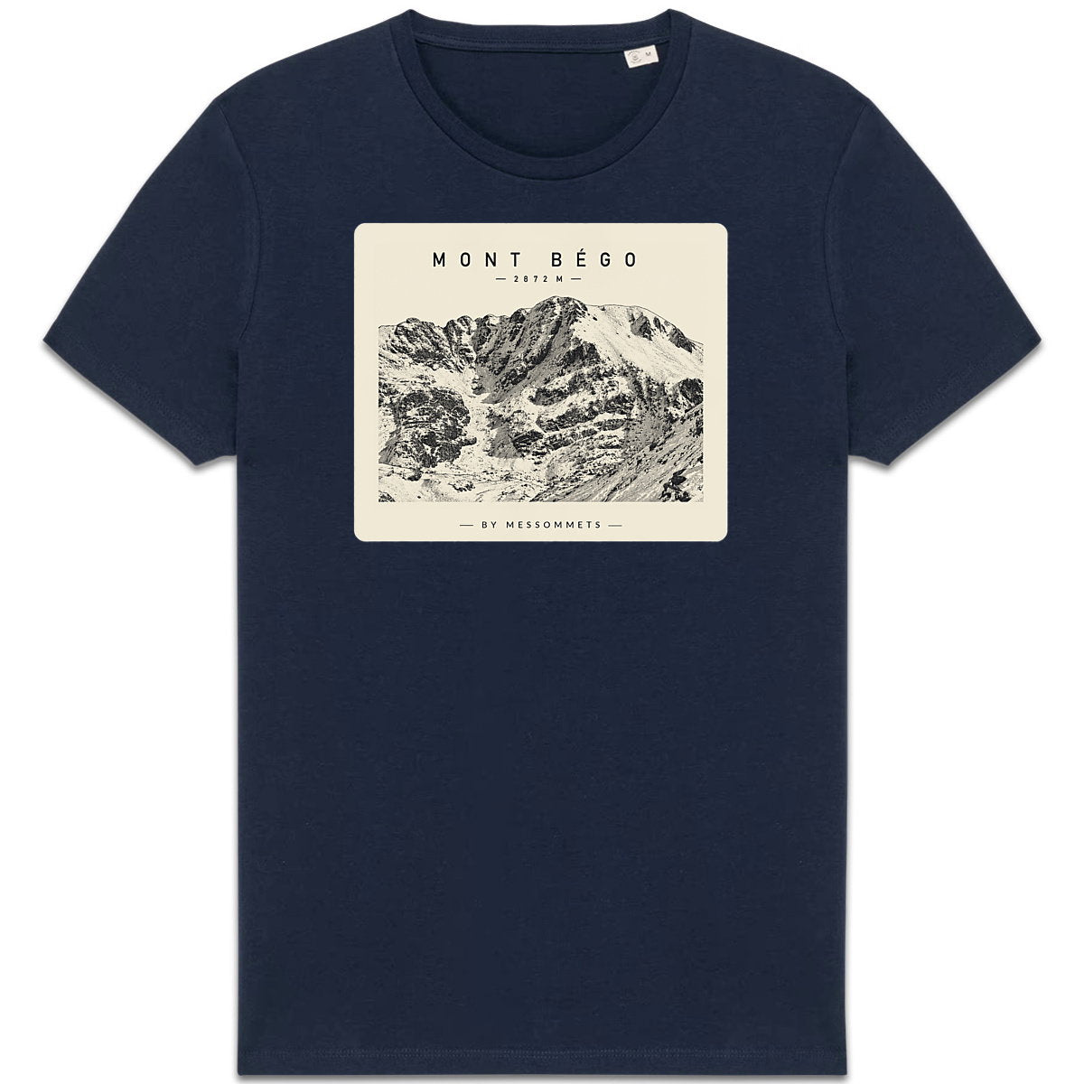 T-shirt Unisexe # Mont Bégo - face_3