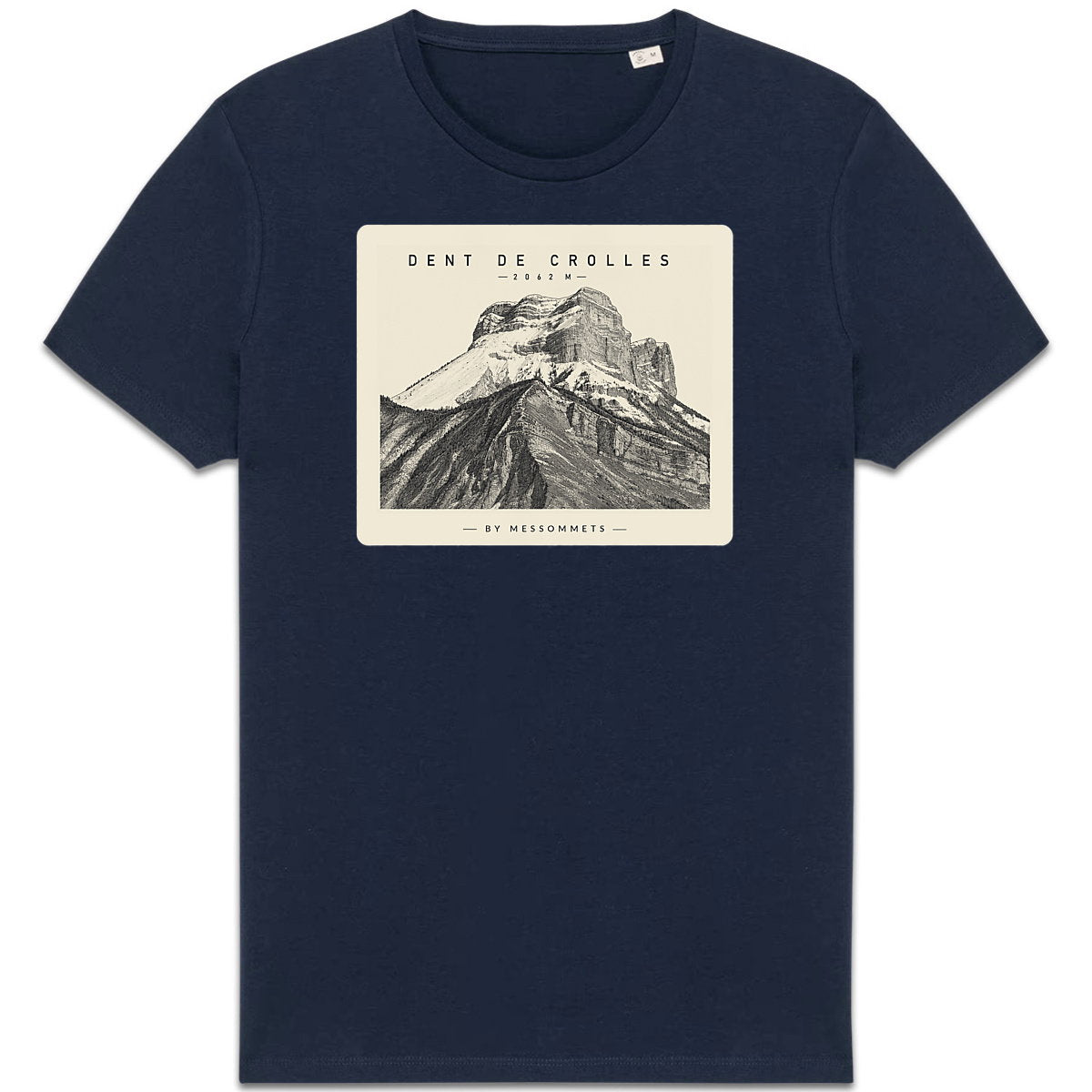 T-shirt Unisexe # Dent de Crolles - face_3