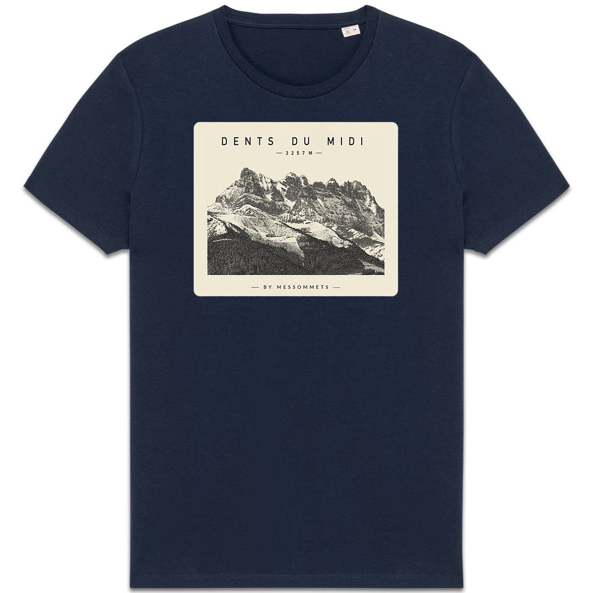 T-shirt Unisexe # Dents du Midi - face_3