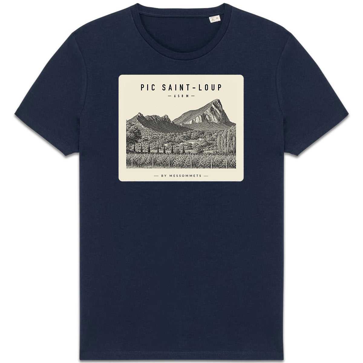 T-shirt Unisexe # Pic Saint-Loup - face_3
