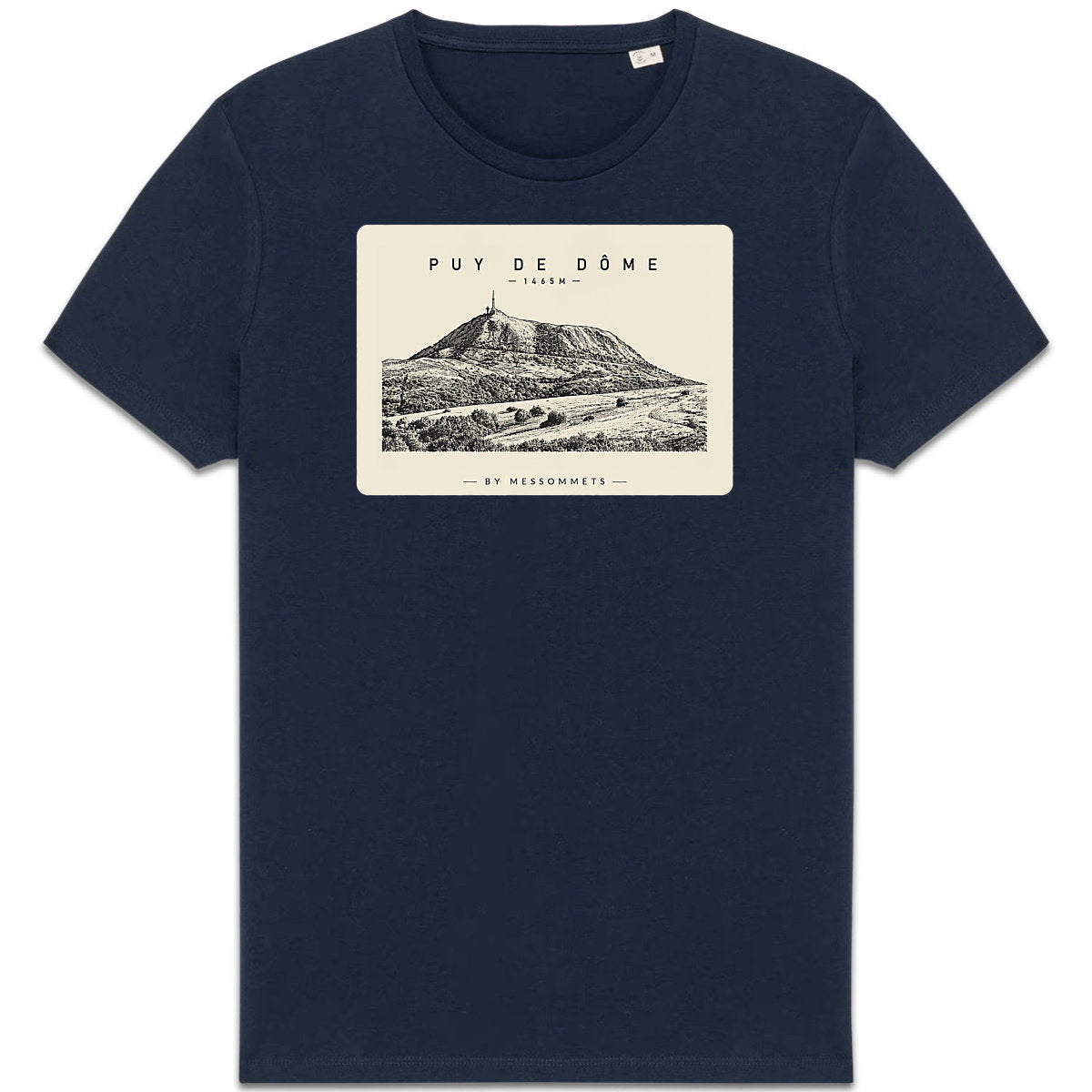 T-shirt Unisexe # Puy de Dôme - face_3