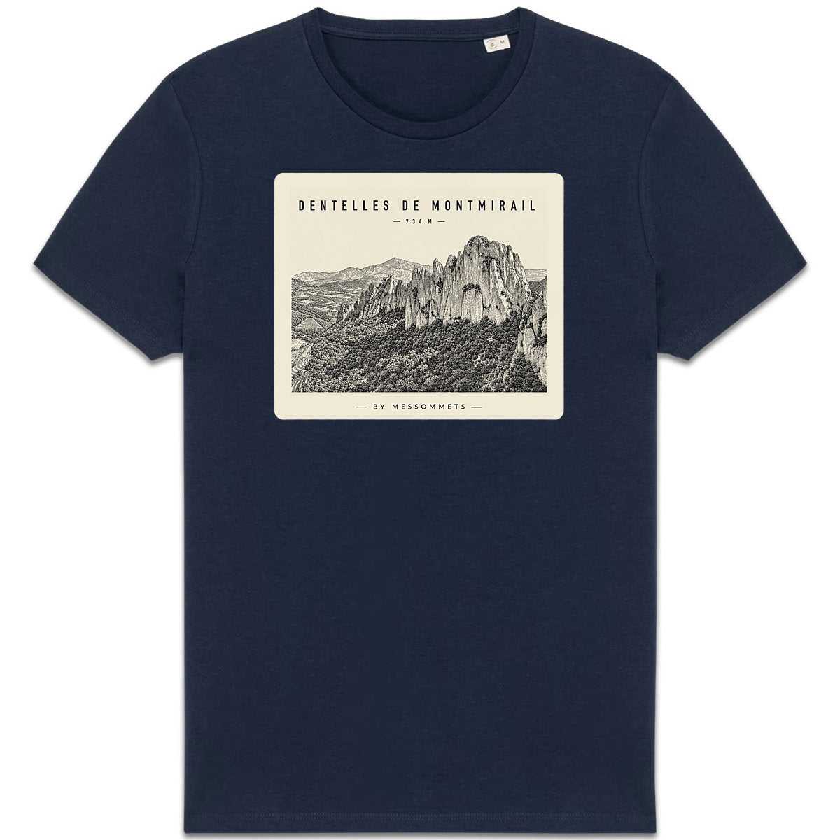 T-shirt Unisexe # Dentelles de Montmirail - face_3