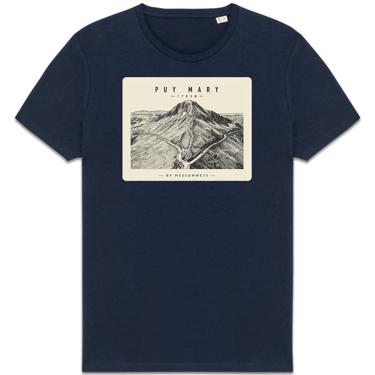 T-shirt Unisexe # Puy Mary - face_3