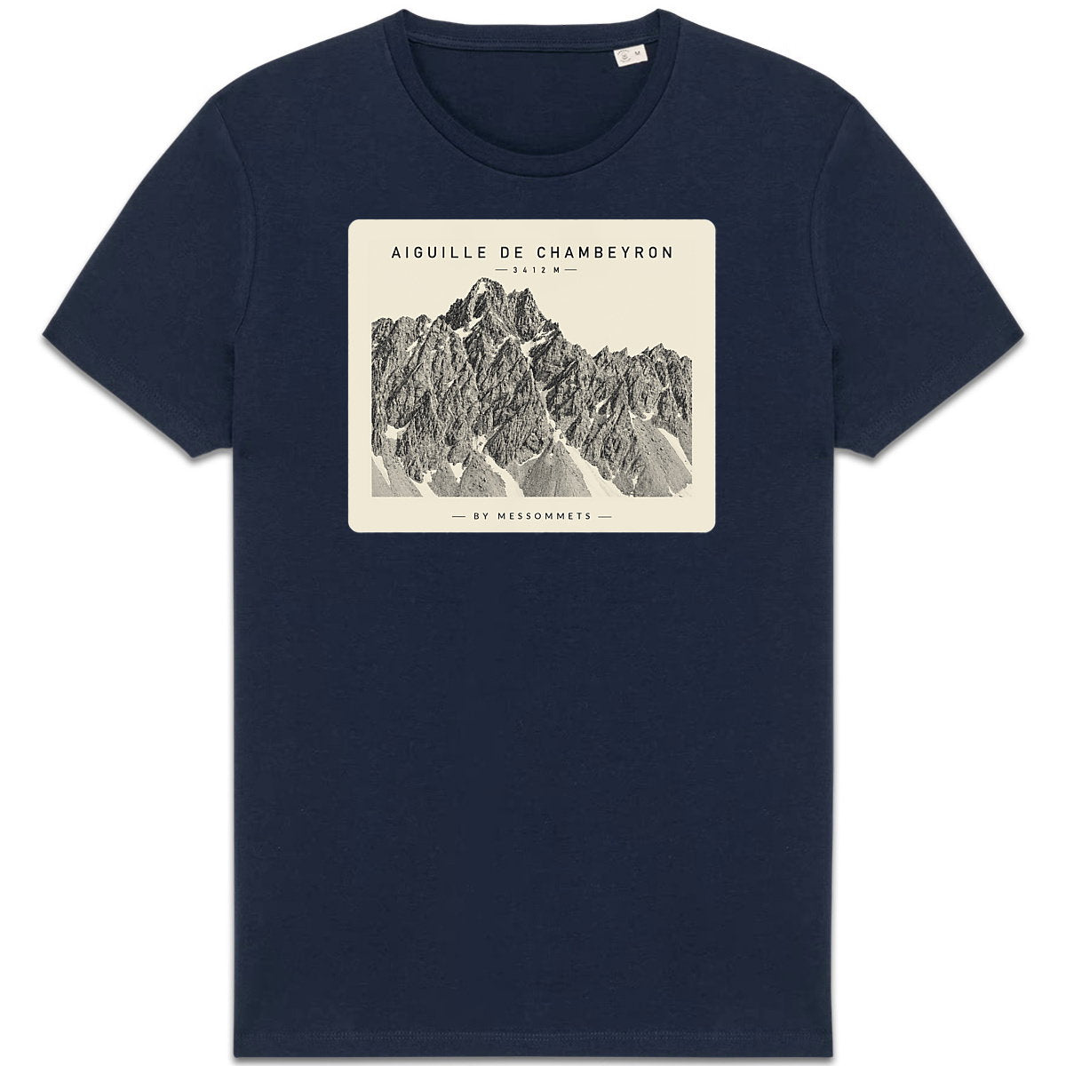 T-shirt Unisexe # Aiguille de Chambeyron - face_3