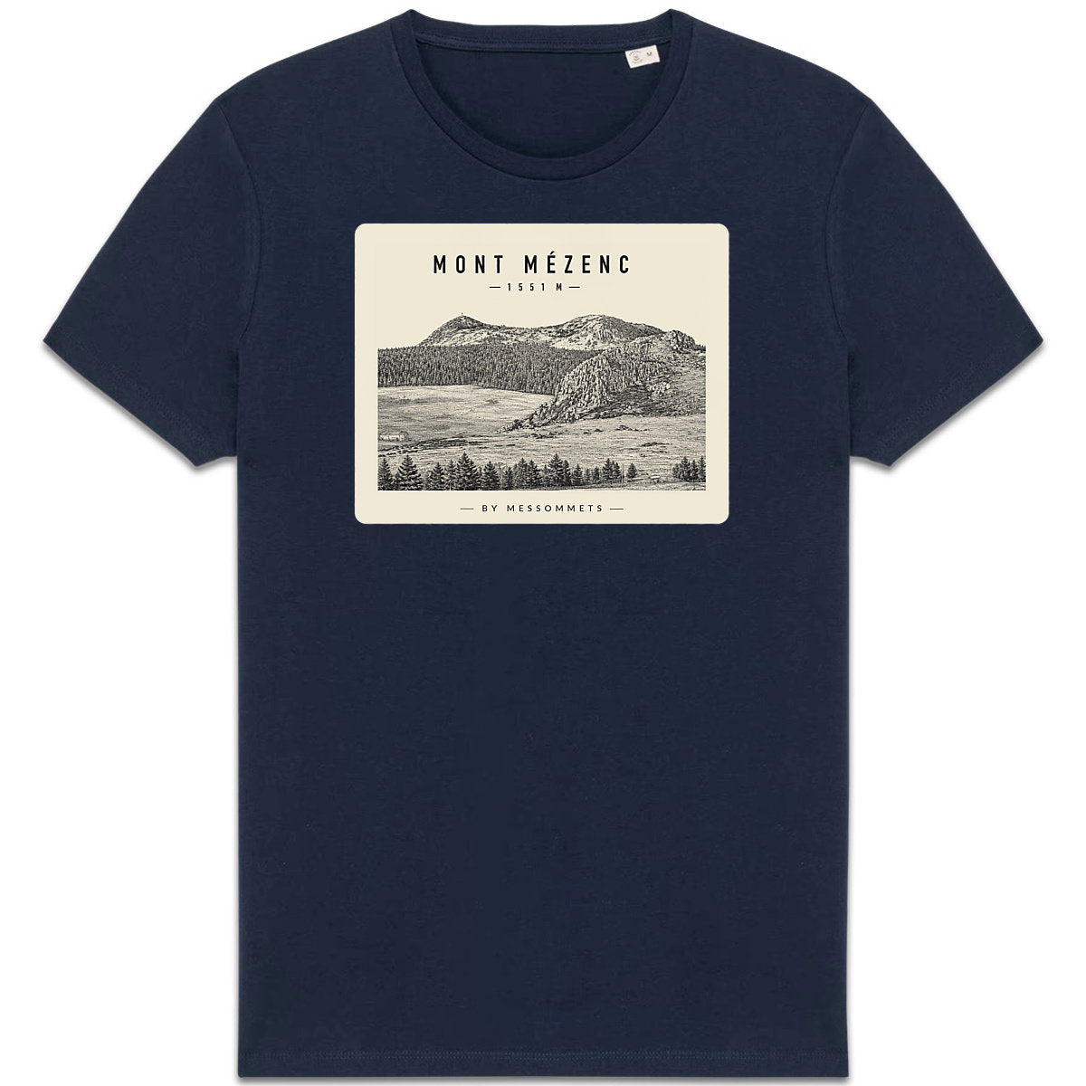 T-shirt Unisexe # Mont Mézenc - face_3