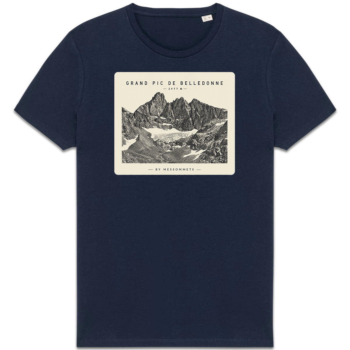 T-shirt Unisexe # Grand Pic de Belledonne - face_3