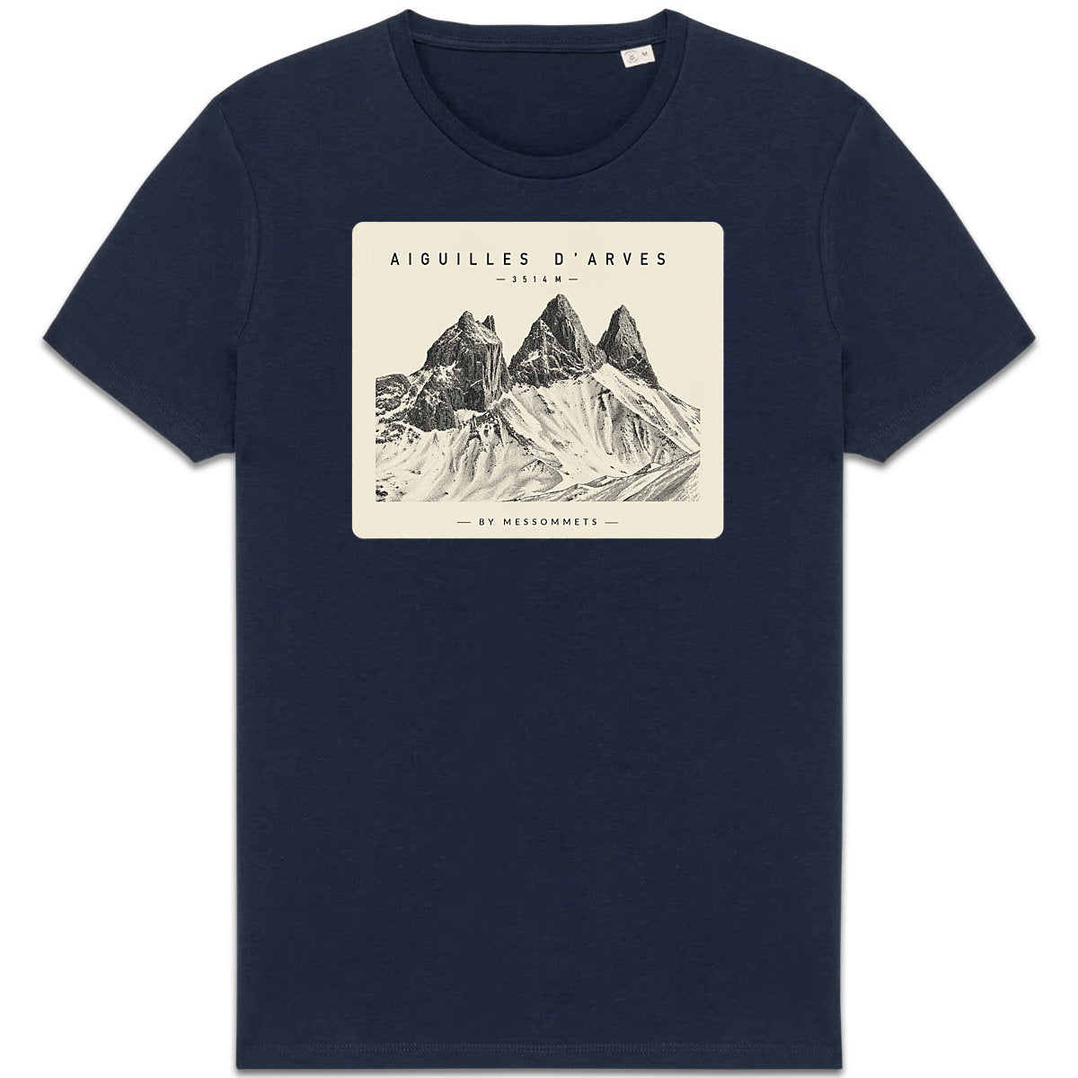 T-shirt Unisexe # Aiguilles d'Arves - face_3