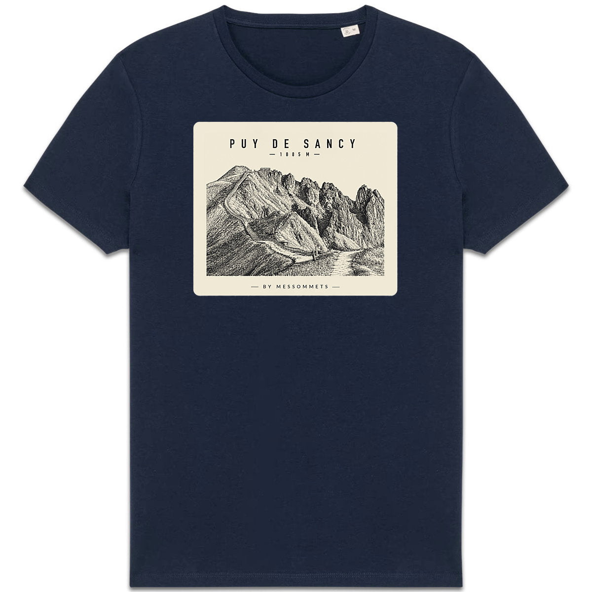T-shirt Unisexe # Puy de Sancy - face_3