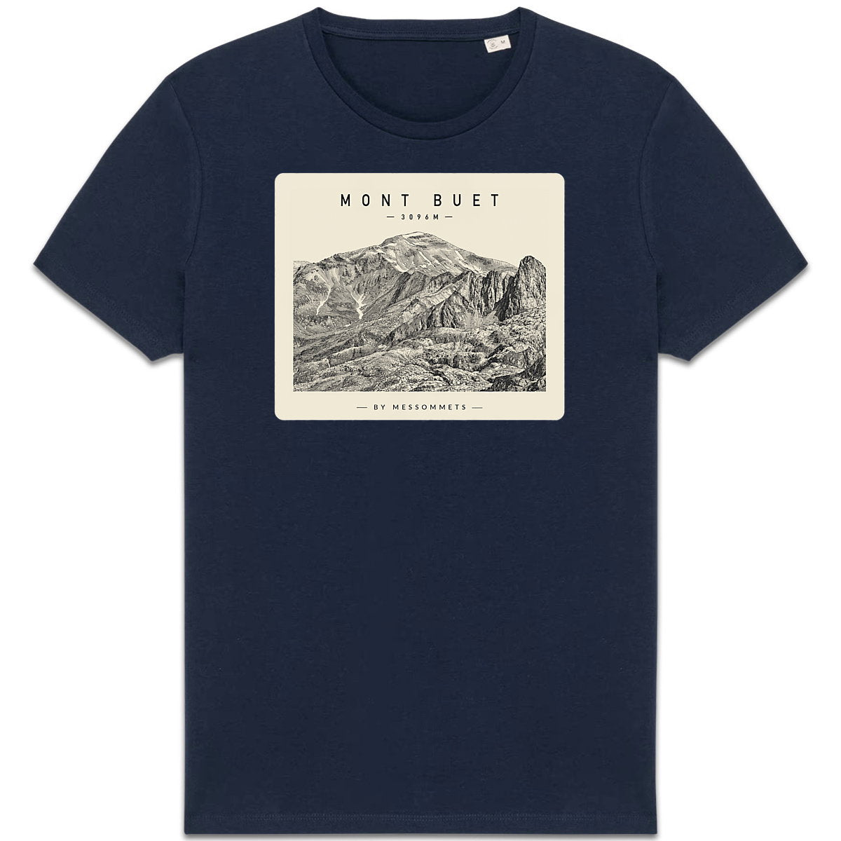 T-shirt Unisexe # Mont Buet - face_3