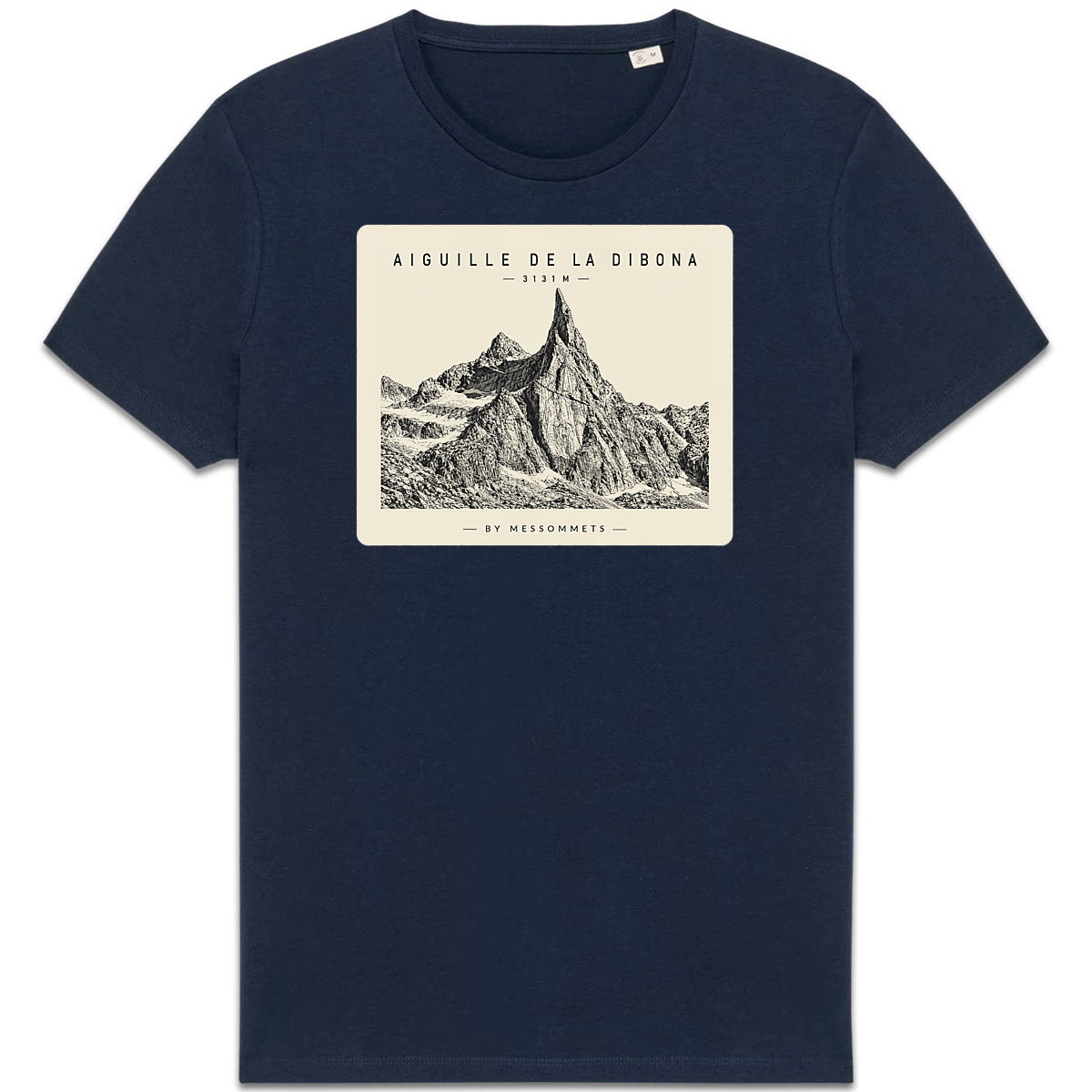 T-shirt Unisexe # Aiguille de la Dibona - face_3