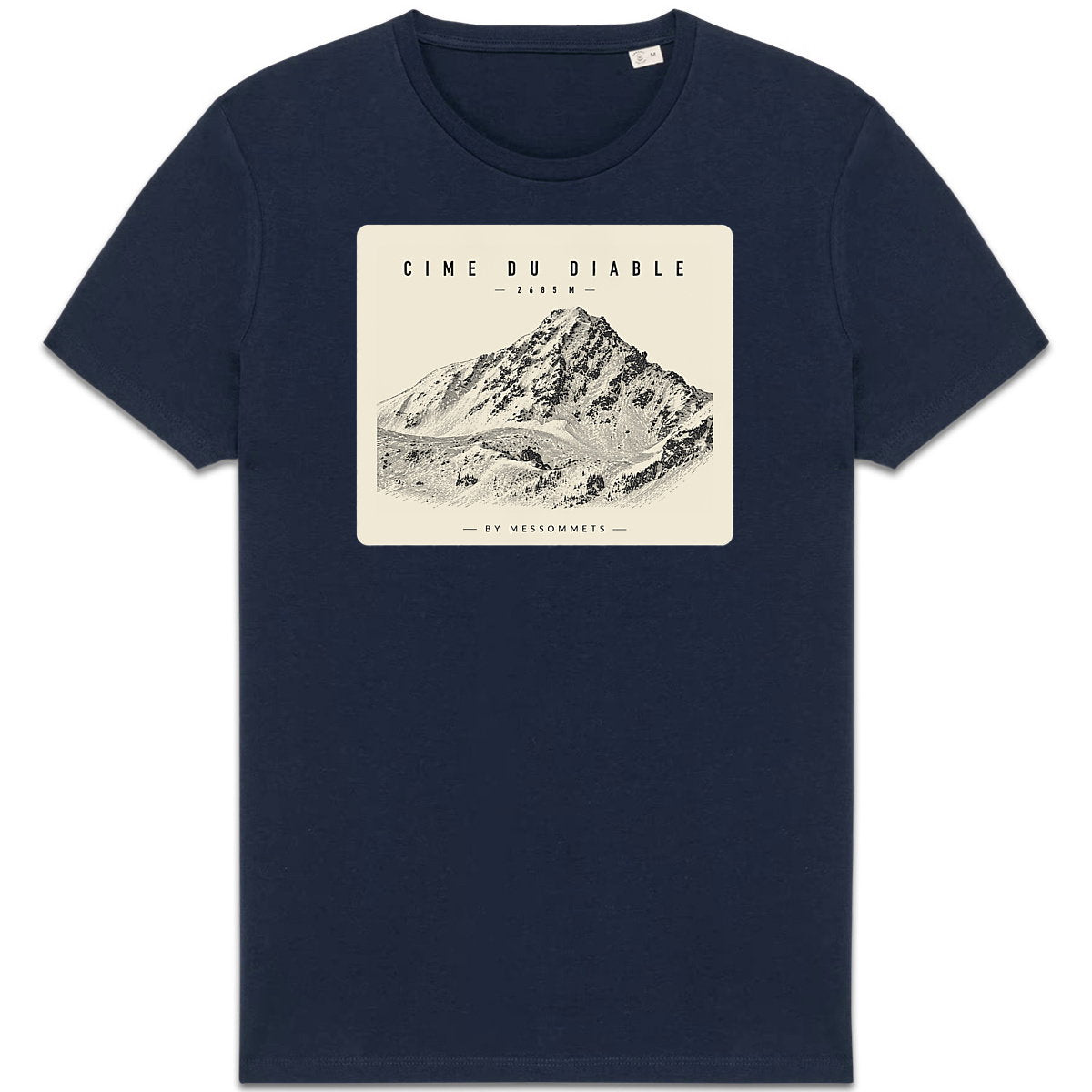 T-shirt Unisexe # Cime du Diable - face_3