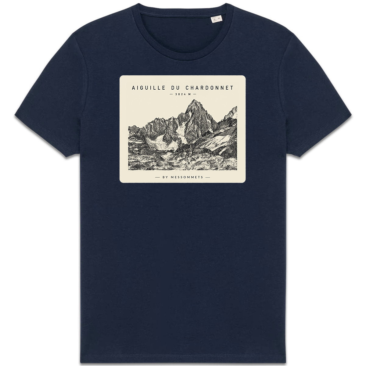 T-shirt Unisexe # Aiguille du Chardonnet - face_3