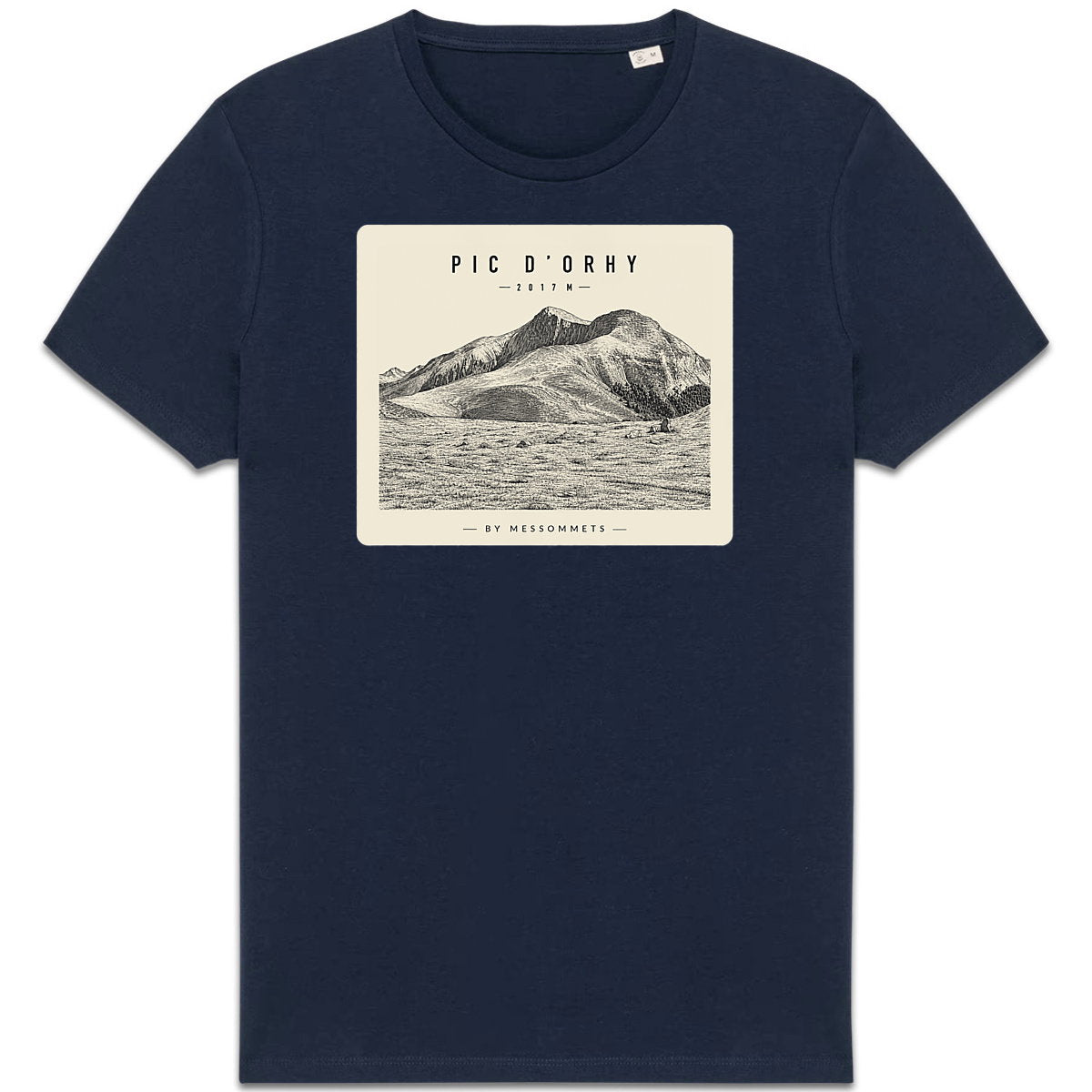 T-shirt Unisexe # Pic d'Orhy - face_3
