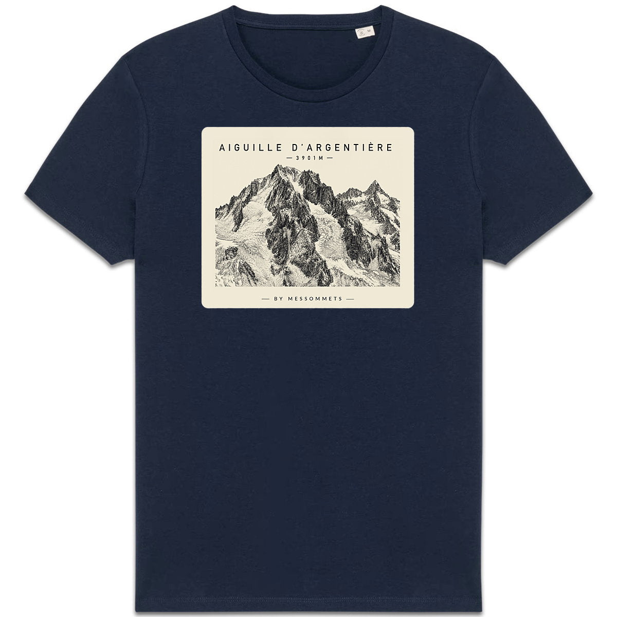 T-shirt Unisexe # Aiguille d'Argentière - face_3
