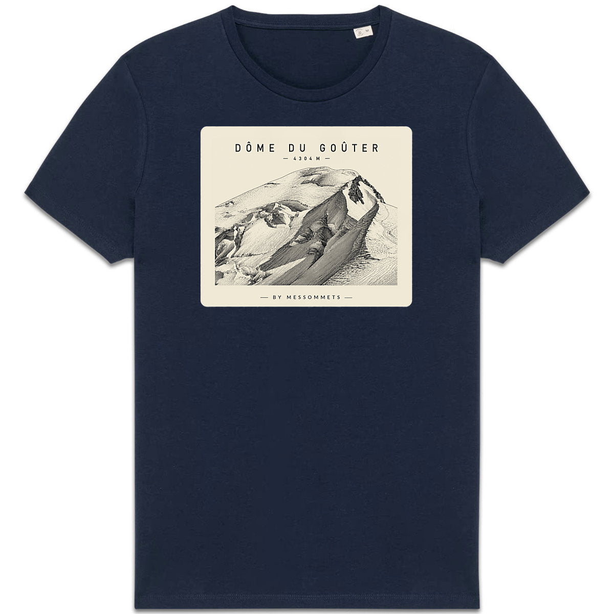T-shirt Unisexe # Dôme du Goûter - face_3