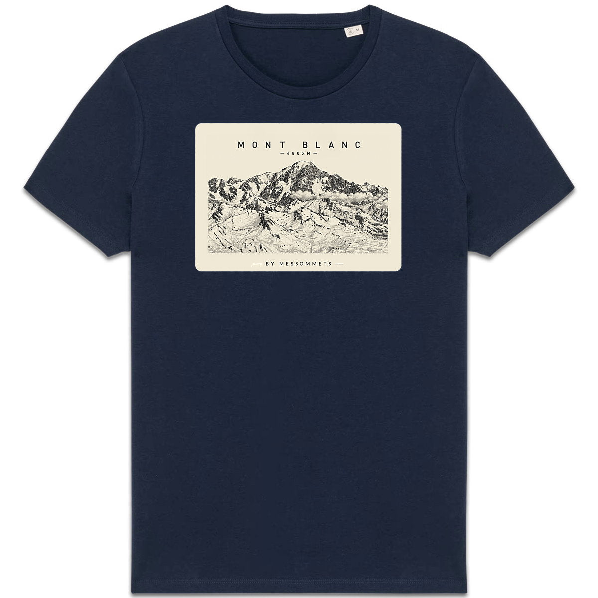T-shirt Unisexe # Mont Blanc - face_3
