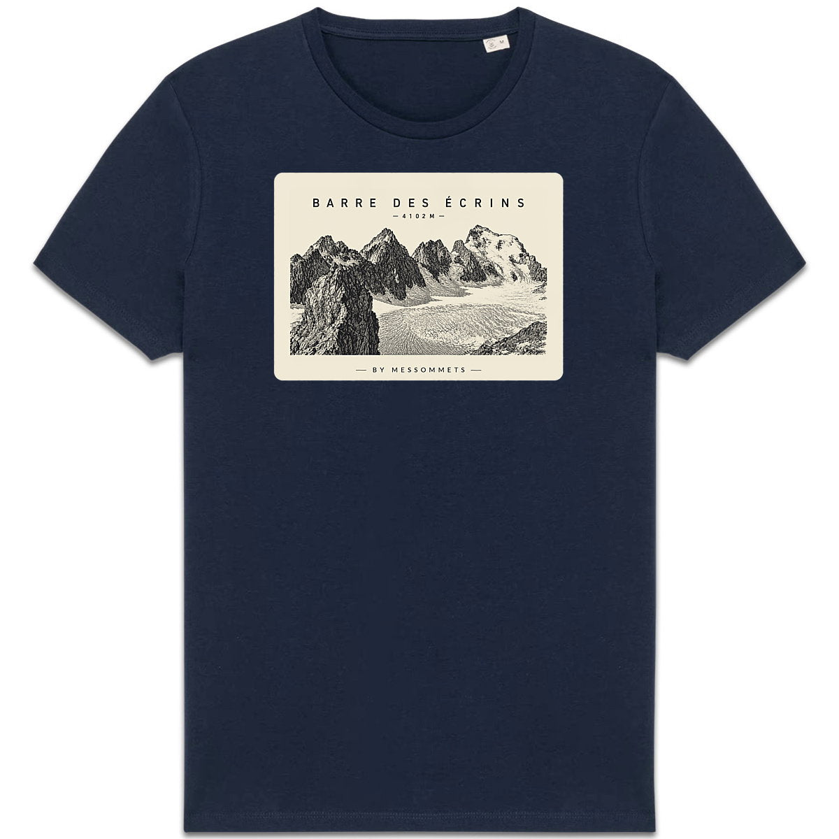 T-shirt Unisexe # Barre des Écrins - face_3